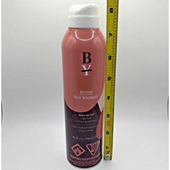 Better Not Younger Wake Up Call High Hold Thickening Hairspray 6 Oz 170g Canada - Picture 2 of 8
